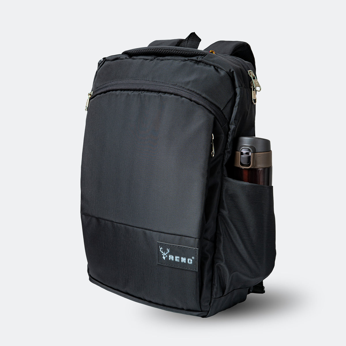 MORRAL EJECUTIVO CONVERTIBLE NEGRO LISO