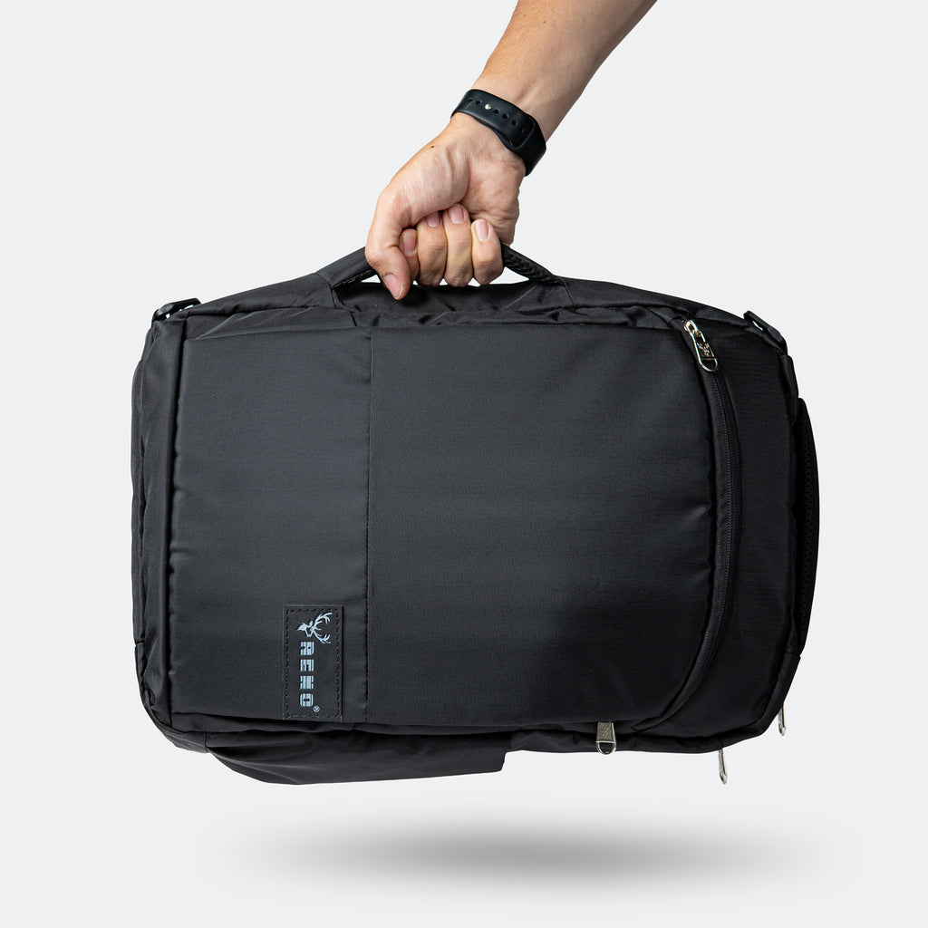 MORRAL EJECUTIVO CONVERTIBLE NEGRO LISO