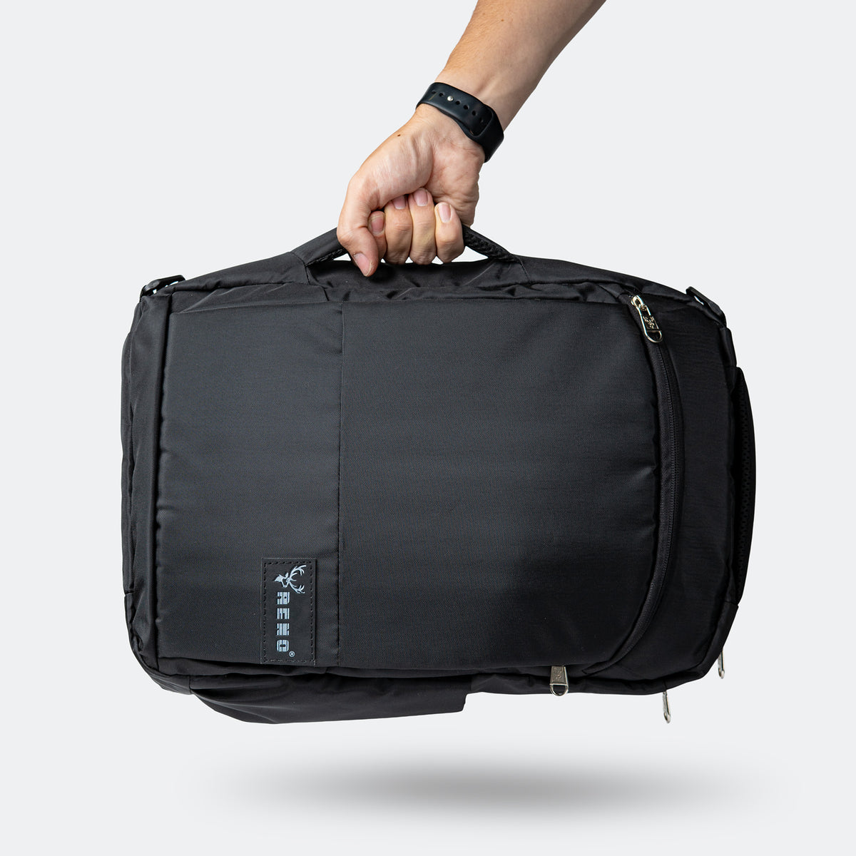 MORRAL EJECUTIVO CONVERTIBLE NEGRO LISO