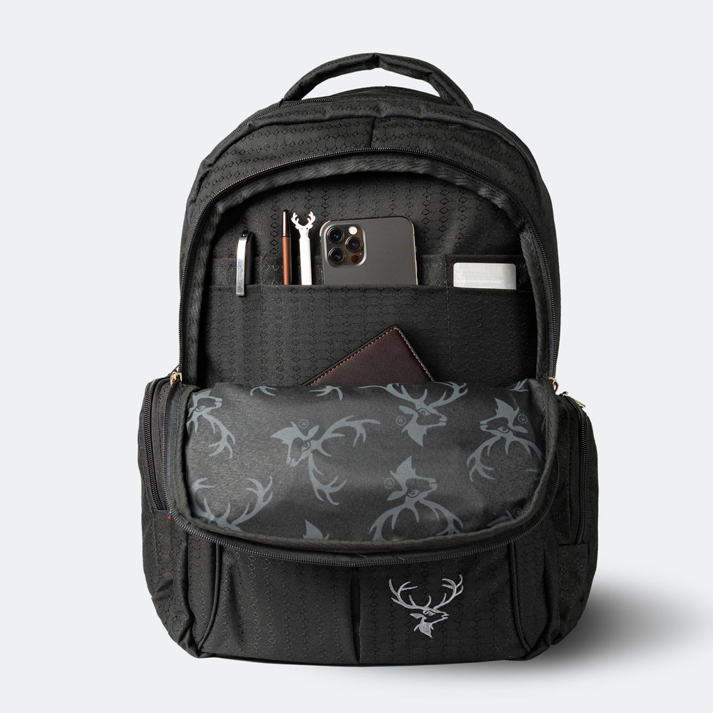 MORRAL EJECUTIVO LONA INDUSTRIAL ANTI-ROBO NEGRO
