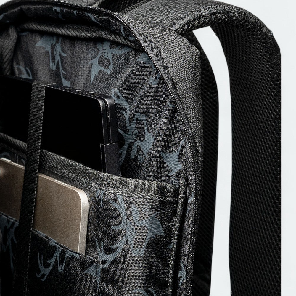 MORRAL EJECUTIVO CONVERTIBLE NEGRO LISO