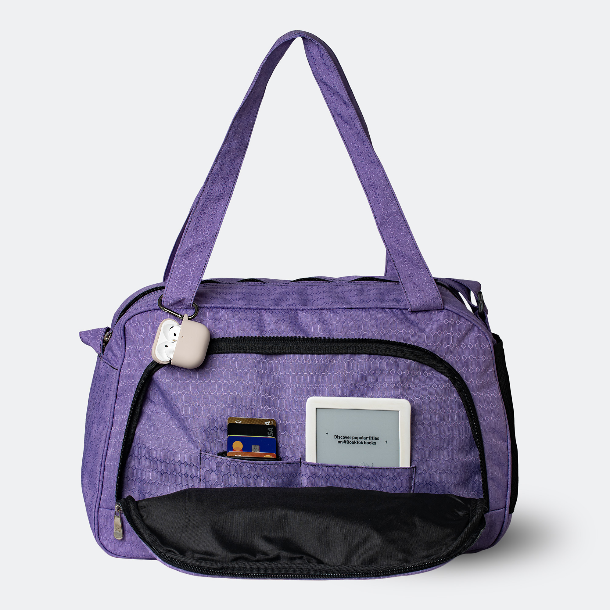 MALETIN TRAVEL ESENCIAL LILA - Imagen 3