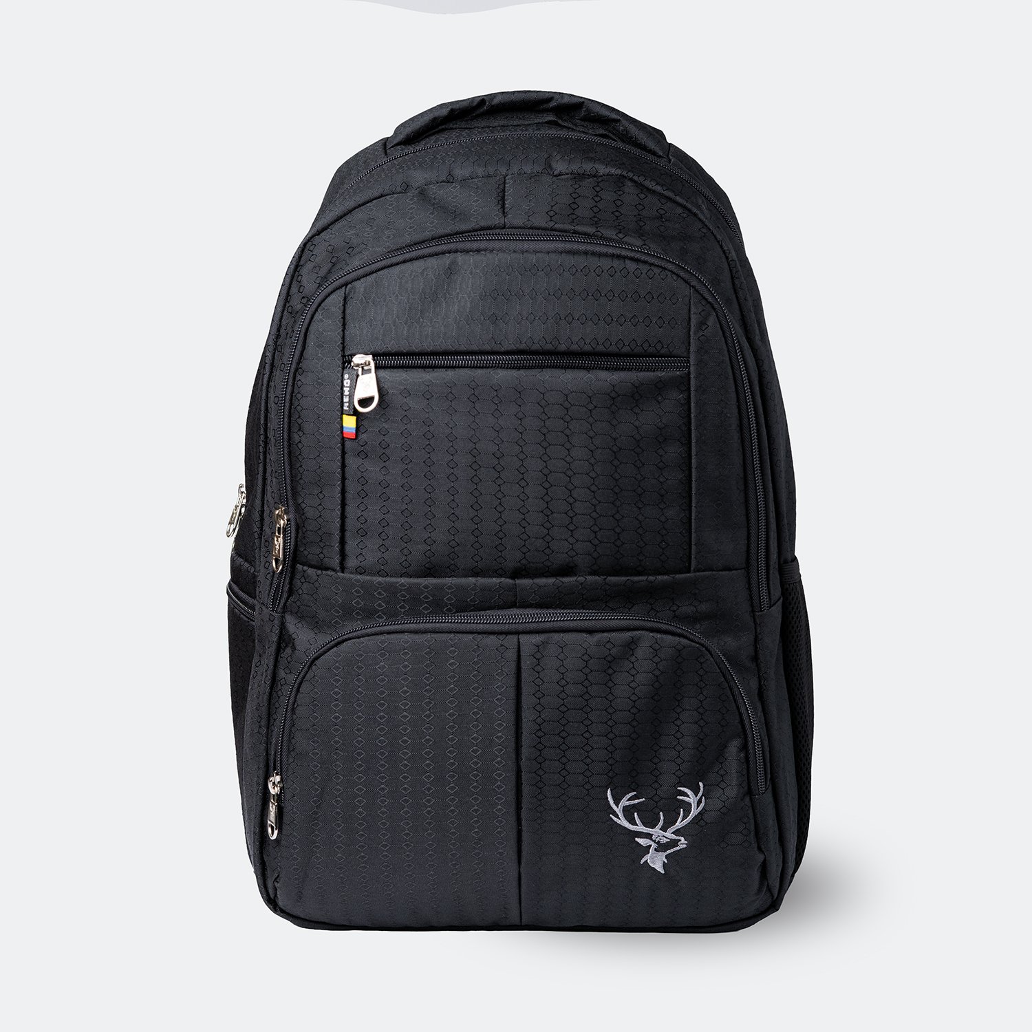 MORRAL EJECUTIVO NEGRO TEXTURIZADO