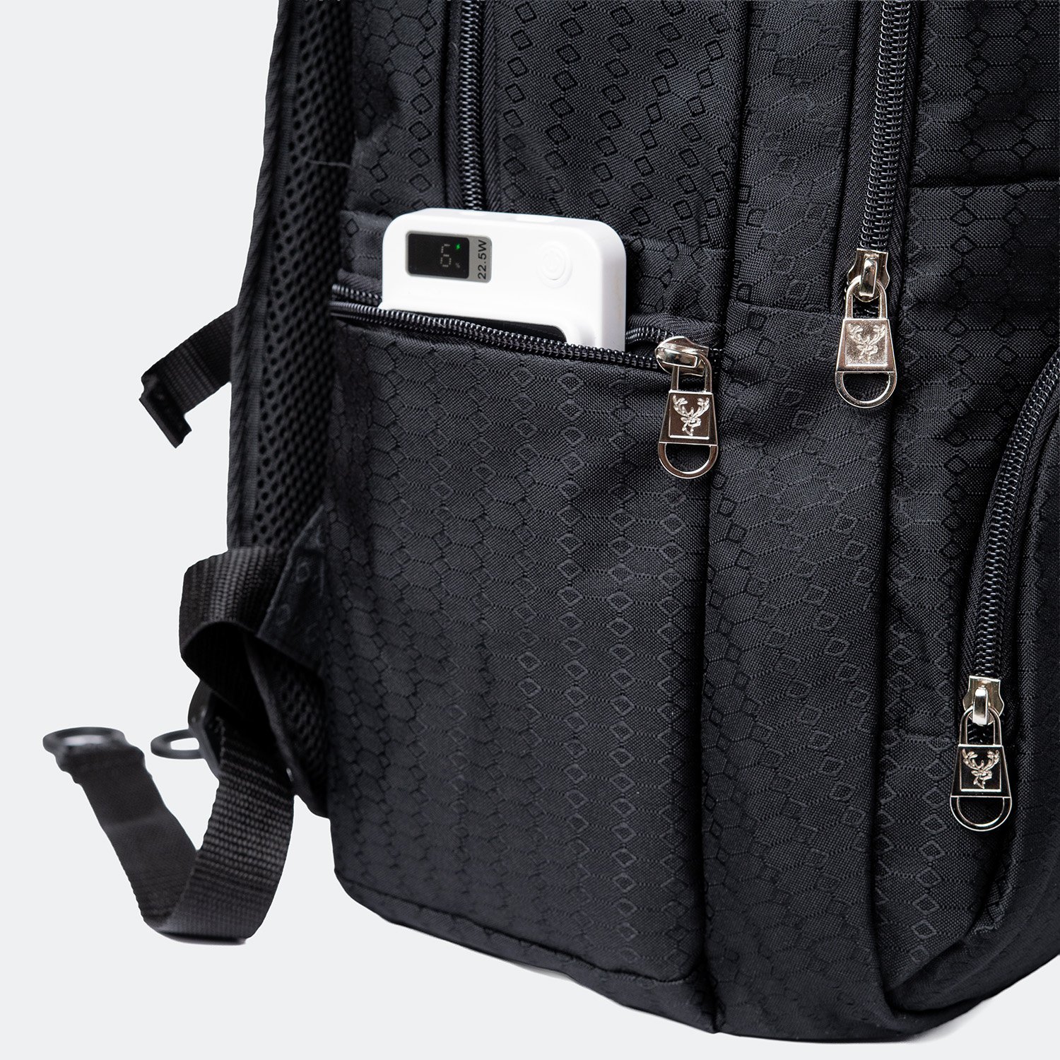 MORRAL EJECUTIVO NEGRO TEXTURIZADO - Imagen 4
