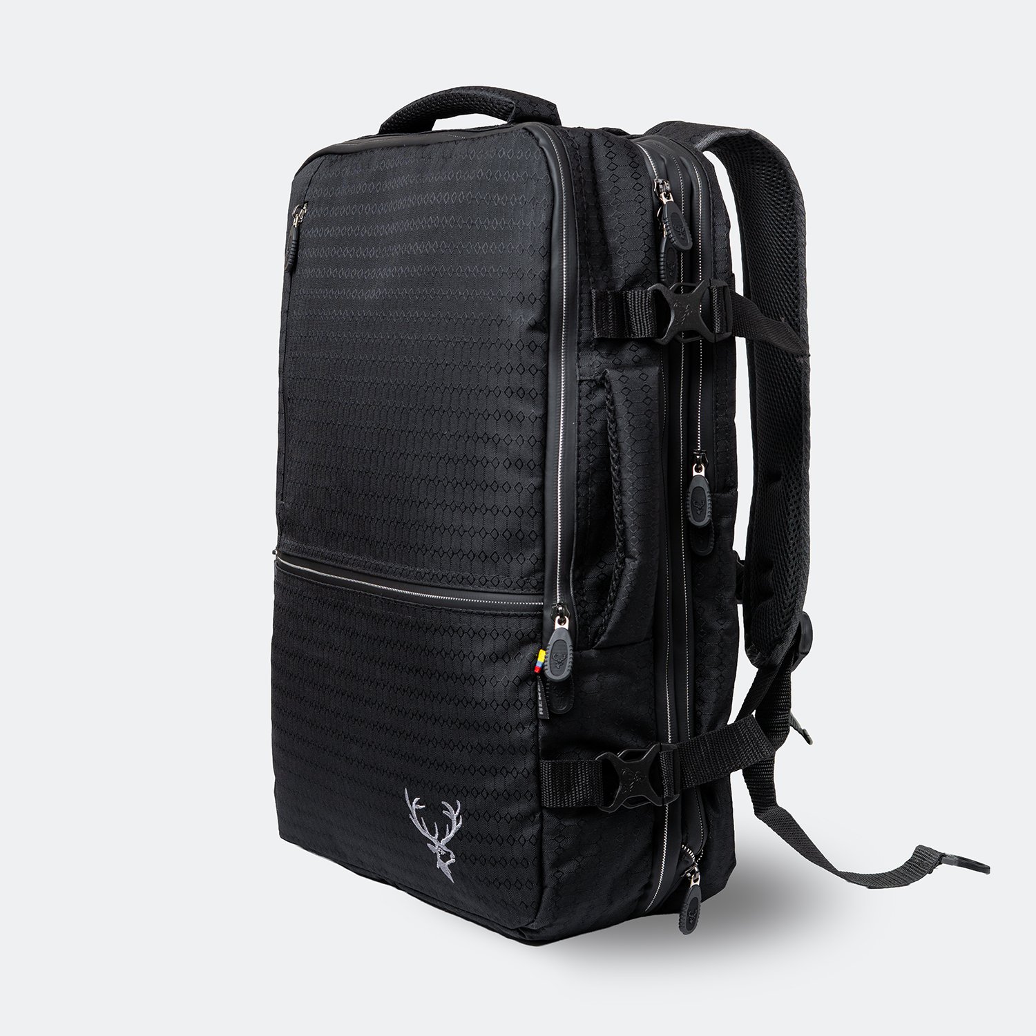 MORRAL TRAVEL ESPECIAL NEGRO TEXTURIZADO - Imagen 2