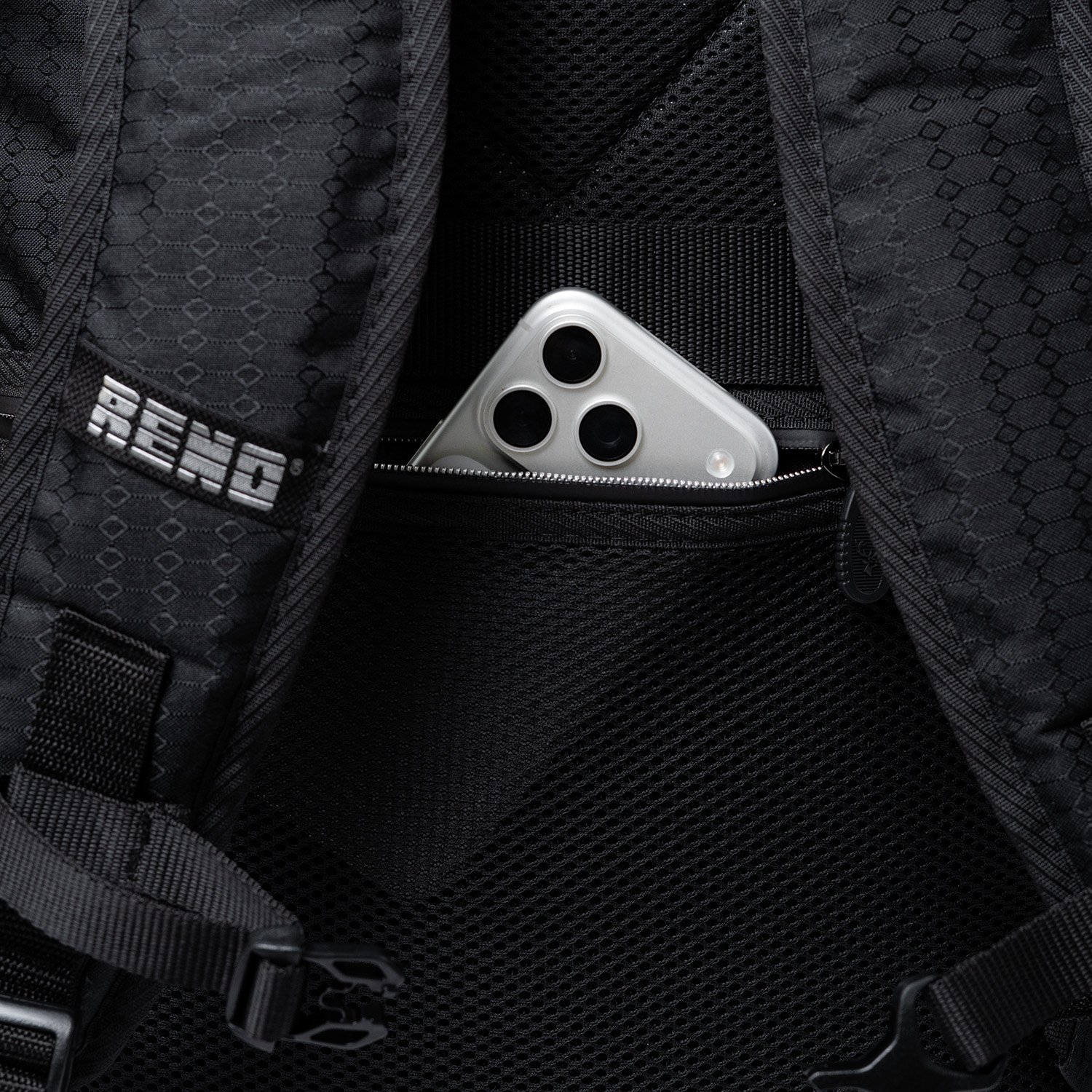 MORRAL TRAVEL ESPECIAL NEGRO TEXTURIZADO - Imagen 5