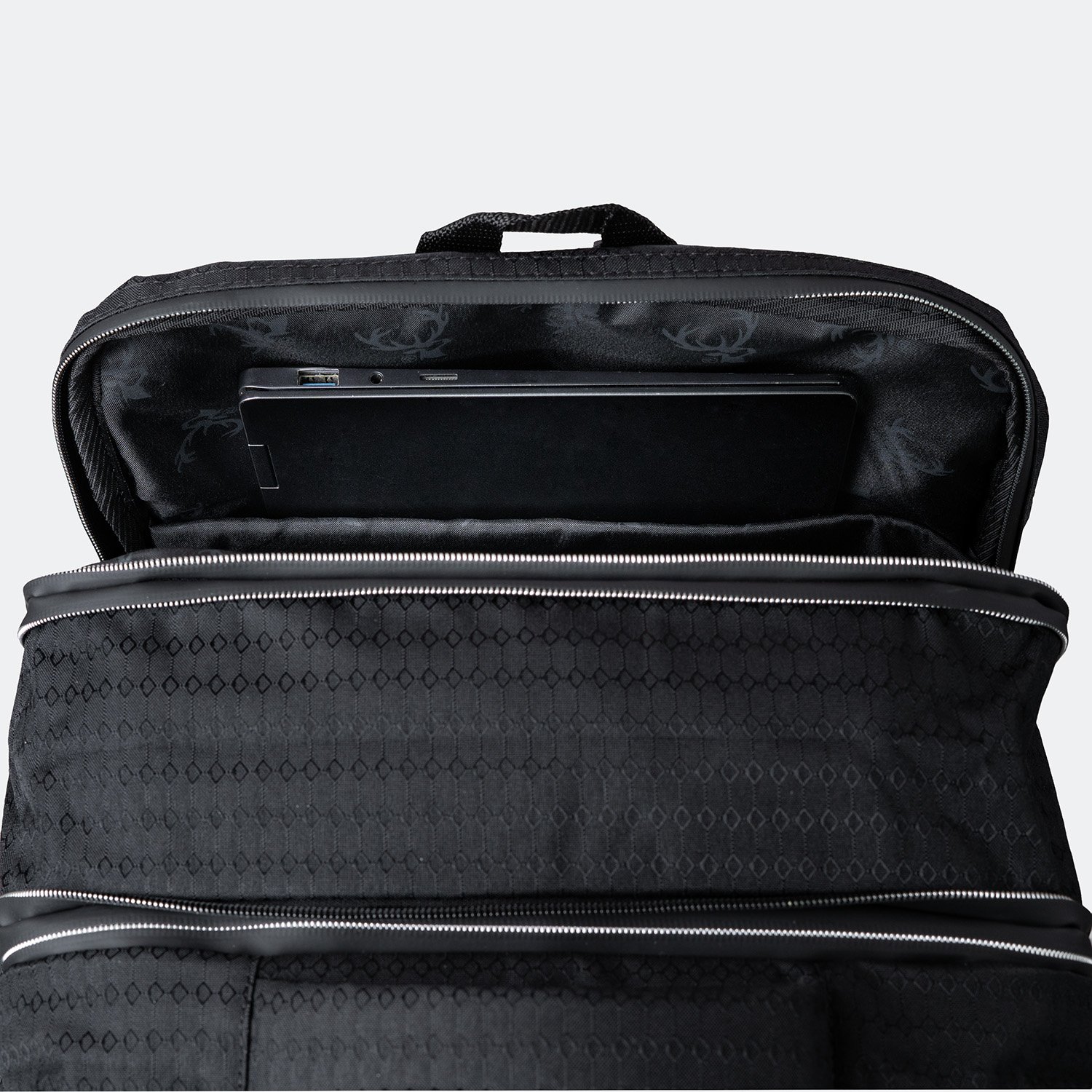 MORRAL TRAVEL ESPECIAL NEGRO TEXTURIZADO - Imagen 4
